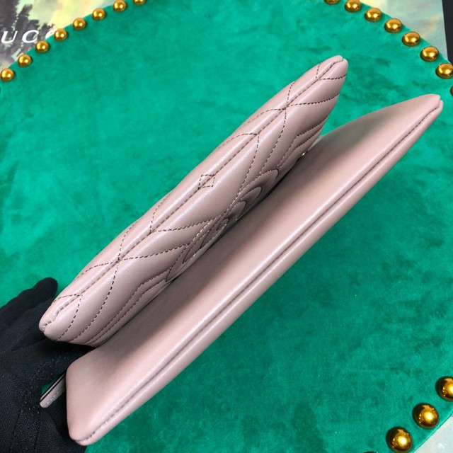 Gucci經典款女包 453878 古馳新款Marmont單肩斜挎小包 Gucci信封包 gucci兩包合一手拿包  gqy2532